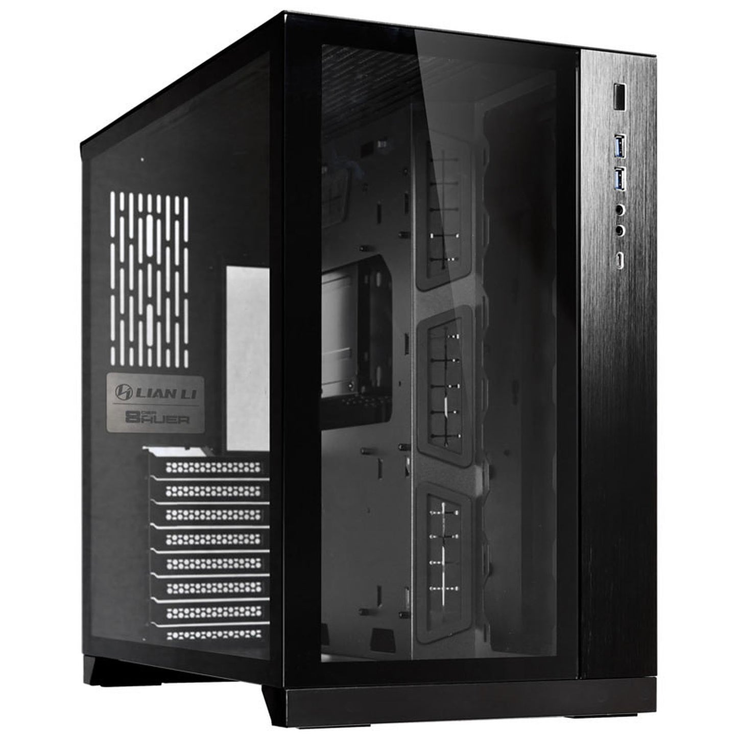 PC-O11 Dynamic Midi Tower Tempered Glass - Black