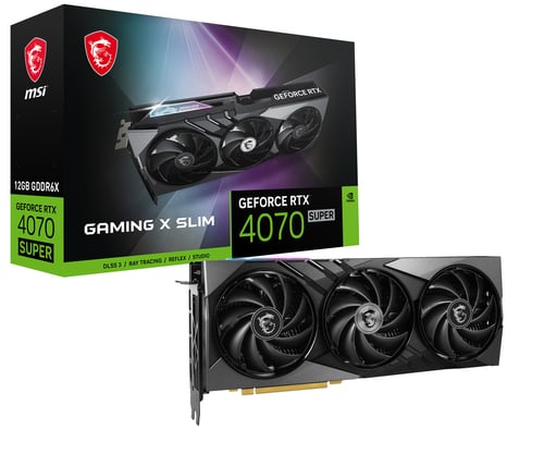 GeForce RTX 4070 SUPER 12G GAMING X SLIM