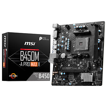 B450M-A PRO MAX II - B450/AM4/DDR4/mATX