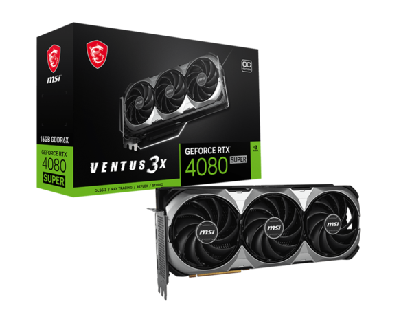 GeForce RTX 4080 SUPER 16G VENTUS 3X OC