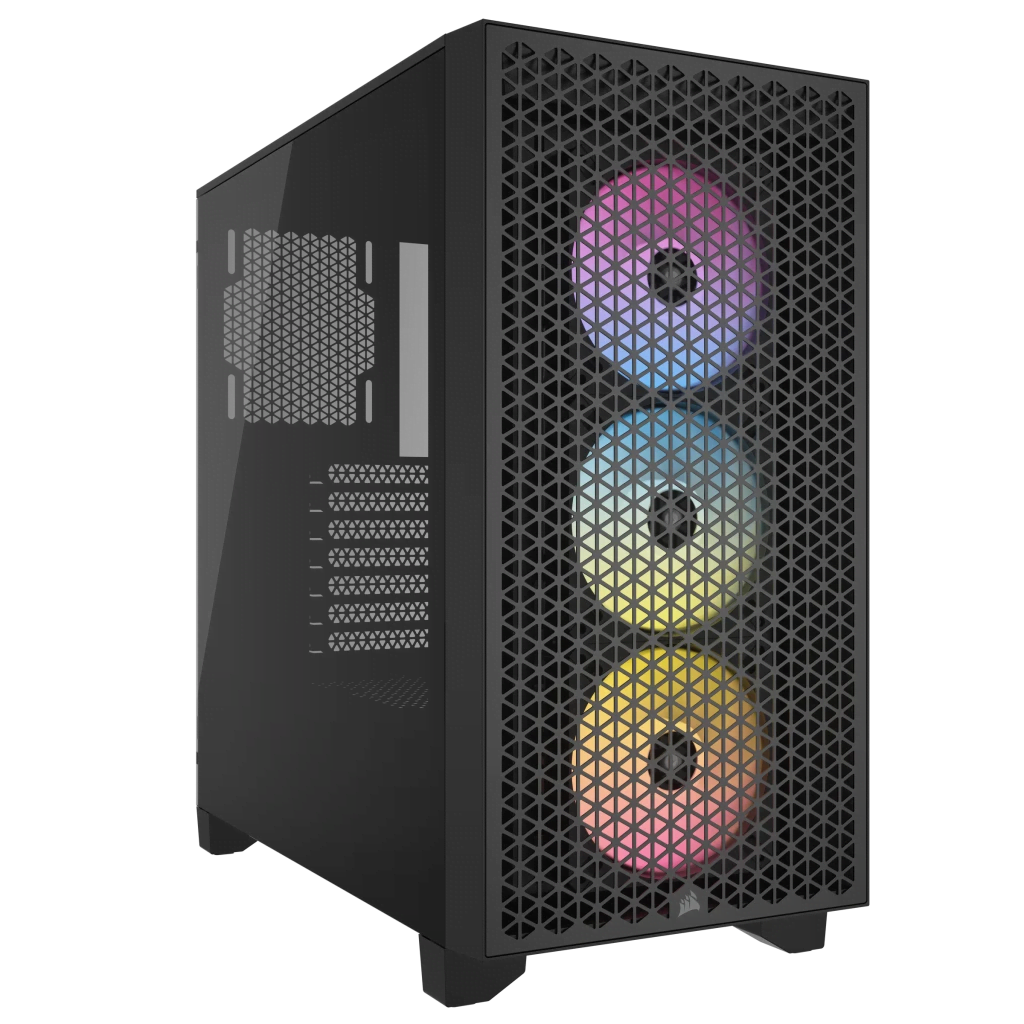 3000D Airflow RGB Noir - MT/Sans Alim/ATX