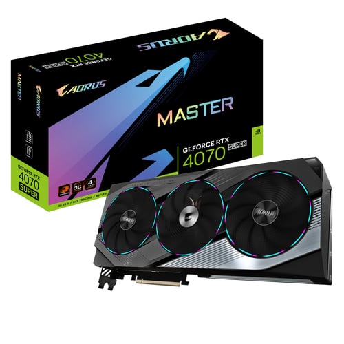 GeForce RTX 4070 SUPER AORUS MASTER 12G