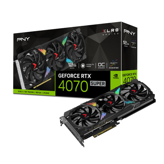 GeForce RTX 4070 SUPER 12GB XLR8 Gaming VERTO EPIC-X RGB