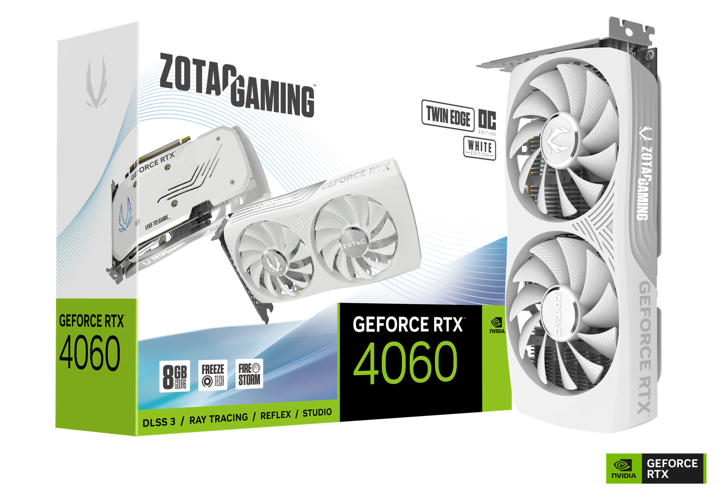 GeForce RTX 4060 TWIN EDGE OC White 8G