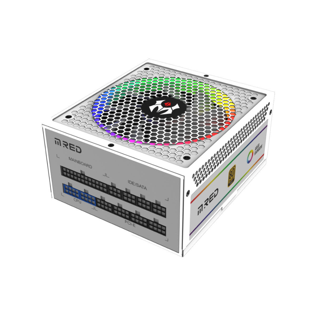 850W - 80+GOLD - F.Mod/RGB - MRR-850A (WHITE)