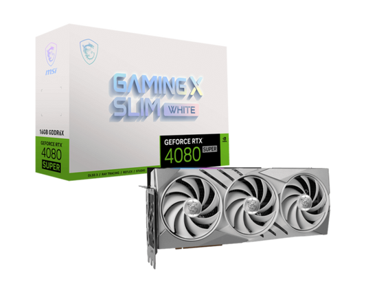 GeForce RTX 4080 SUPER 16G GAMING X SLIM WHITE