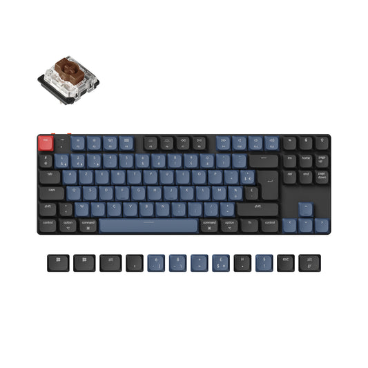 K1 PRO QMK RGB - Sans fil - 75% - Switch Marron