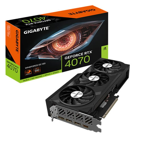 GeForce RTX 4070 WINDFORCE OC 12G