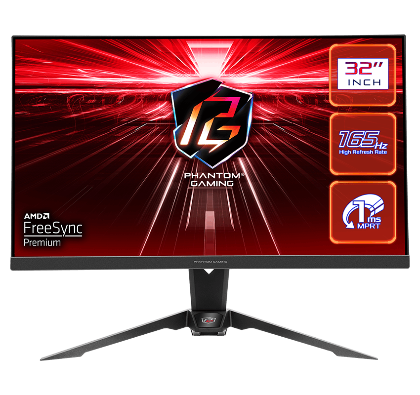 PG32QF2B - 32" QHD 165Hz avec Antenne Wifi