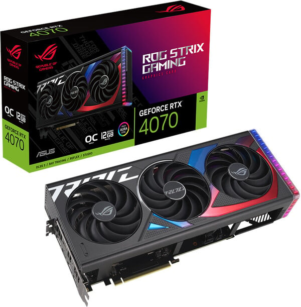 GeForce ROG STRIX RTX 4070 SUPER O12G GAMING